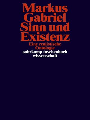 cover image of Sinn und Existenz